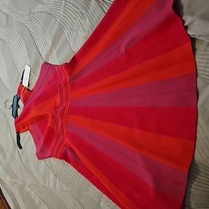 TED BAKER NWT Criss-Cross Halter Dress